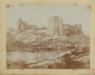 St. Andrews Schloss vom Nordwesten von Hill and Adamson